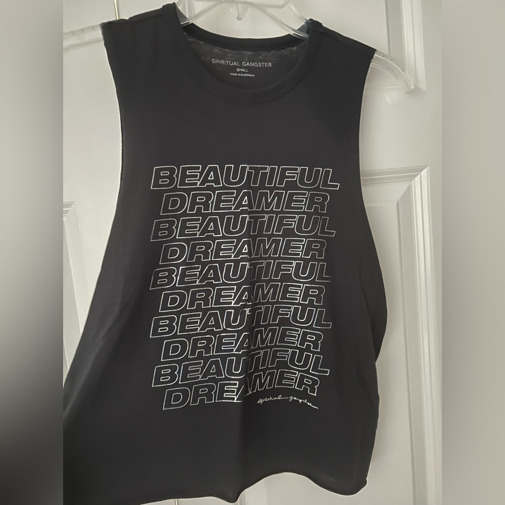 Spiritual Gangster Beautiful Dreamer muscle tank top / sleeveless t-shirt size S